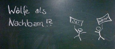 Die SuS befragen Passanten in der Fußgängerzone Osnabrück.